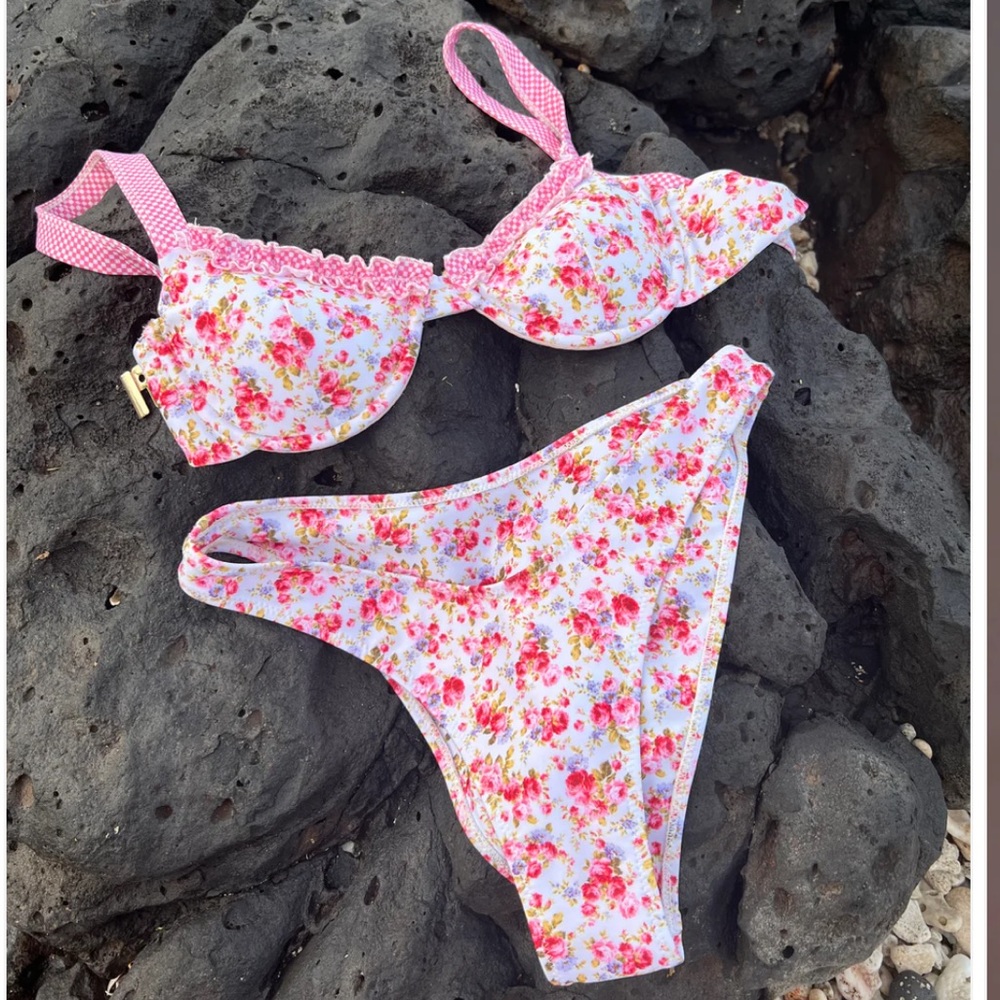 NWT SET Strawberry Milk Mob Young Love Bikini